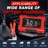 Lead Acid Battery Charger Smart Battery Trickle Charger 12V 6A TKL 2A Automotive Battery Maintainer Desulfator Temp Compensation for Car Truck
