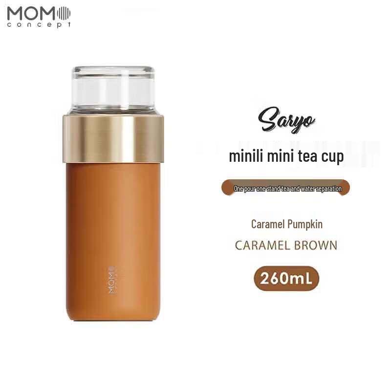MOMOCONCEPT Tea Infuser Portable Insulated Mug