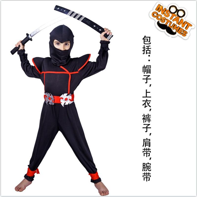 Halloween Kid Ninja Costume Cosplay Cos Kid Ninja Show Costumes Kid Ninja Suit