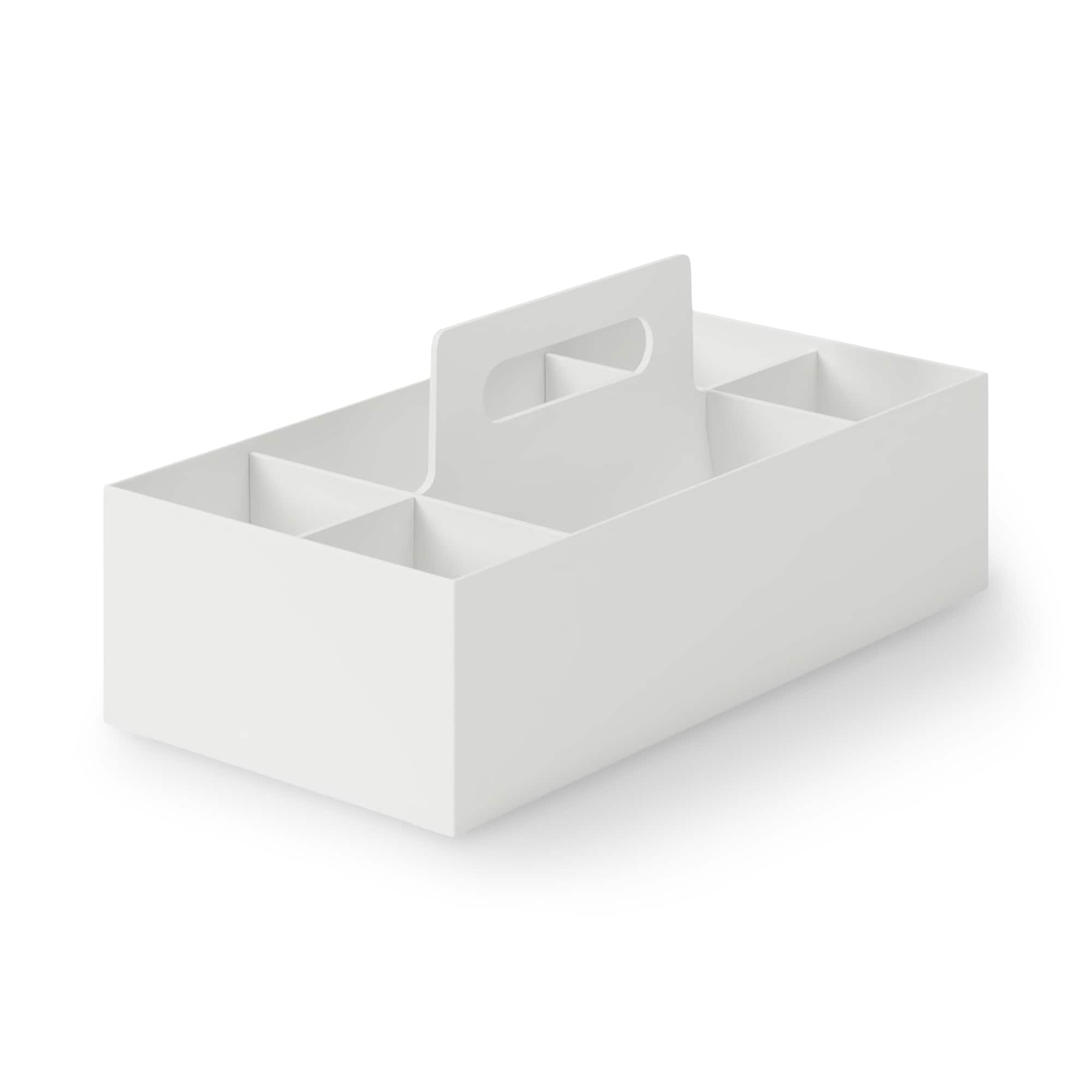 

MUJI Recycled Polypropylene Storage Carry Box W15 x D32 x 15930784 - Wide, Approx. H8cm, белый