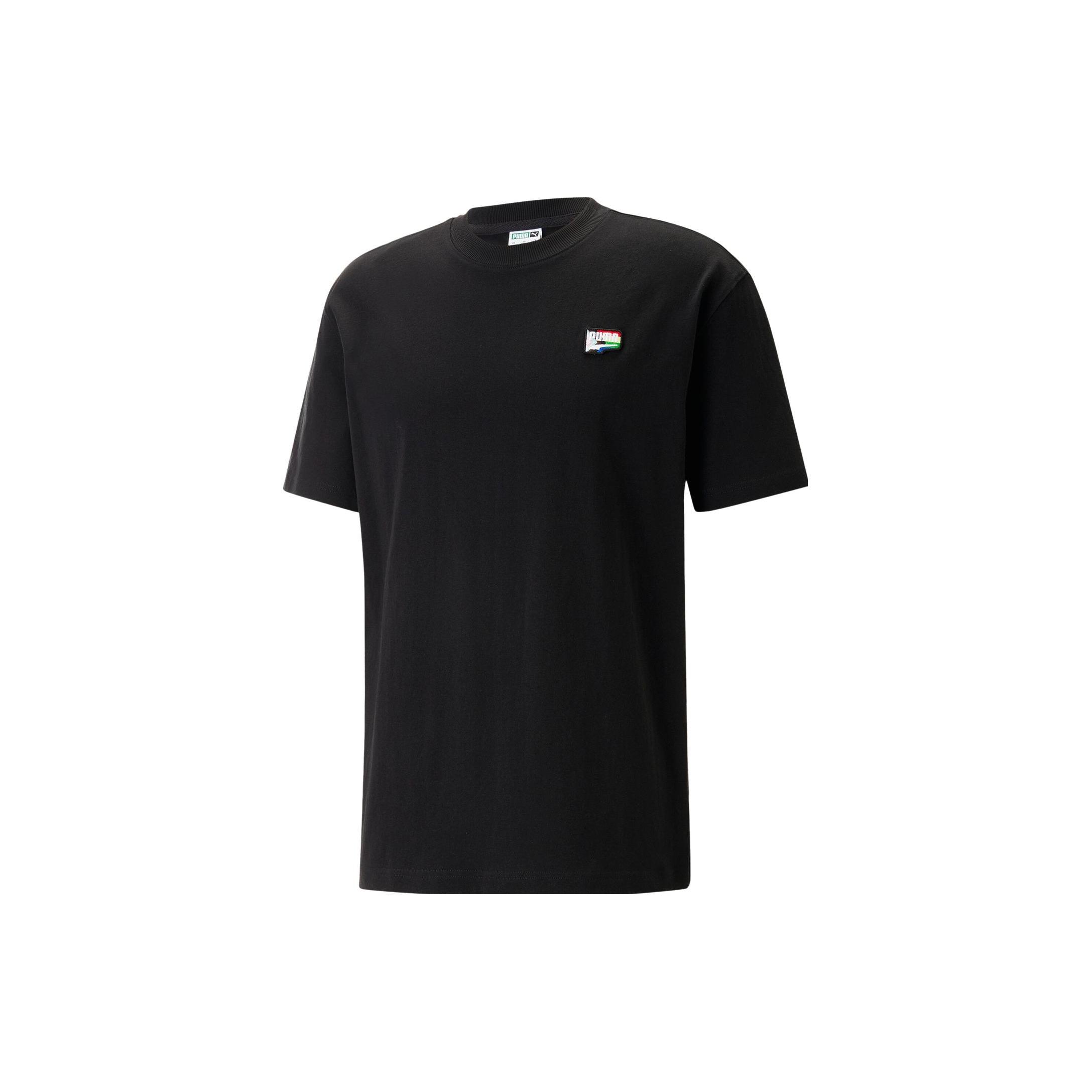

New PUMA Set-in Sleeve T-Shirt Unisex Black 620730-01 S