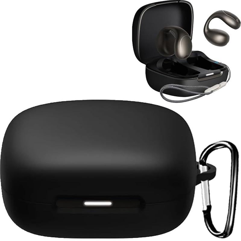 

For Anker Soundcore C40i case Cover [HNWEIWEI] for silicon storage case convenience With carabiner trip lightweight protective cover Scratch