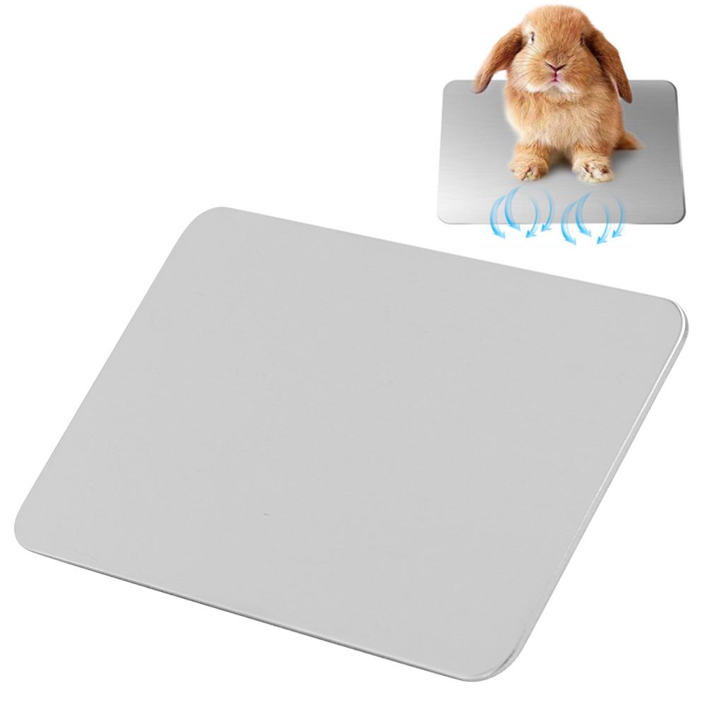 Pets Summer Cooling Plate Hamster Rabbit Puppy Cat Heat Dissipation Mat Tough SuppliesSmall Size