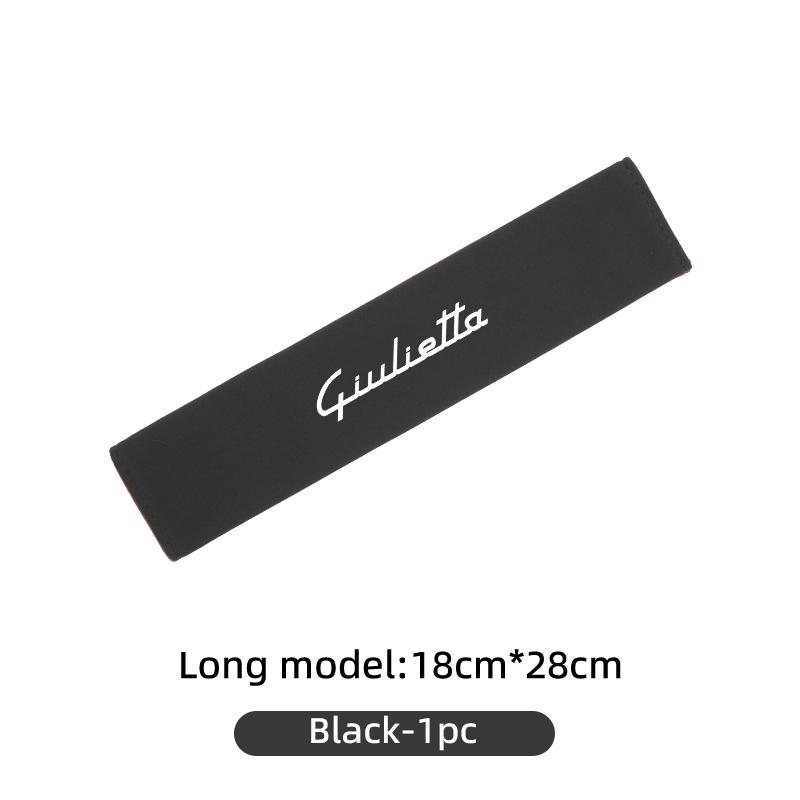 Car Seat Belt Shoulder Protection Pad Anti-slip Mat Auto Accessories For Alfa Romeo Giulietta GT 159 147 156 Mito Brera Giulia