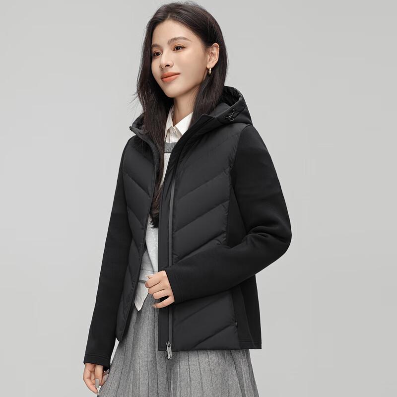 

XueZhongFei Women s Lightweight Hooded Down Jacket XL