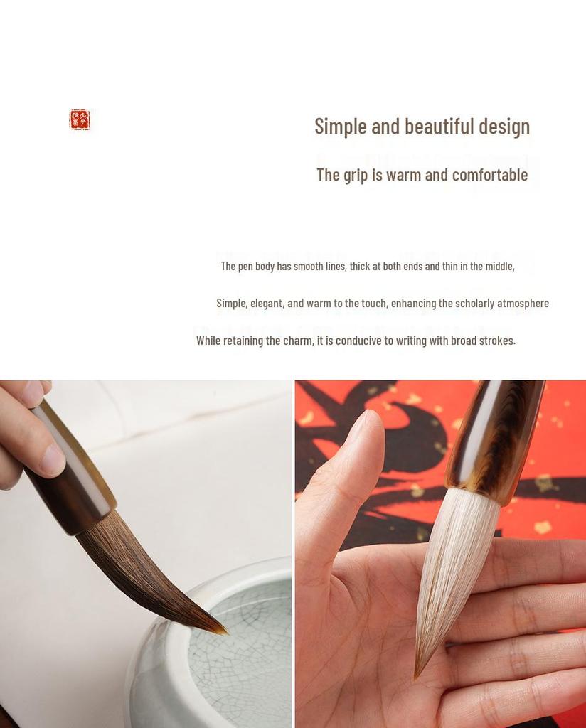 Tian Xing Jian Calligraphy Brush for Large Chinese Painting and Spring Couplets