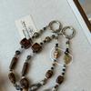 Alien Beaded Phone Strap Chain Retro Mobile Phone Pendant Cellphone Lanyard  Keychain Accessories