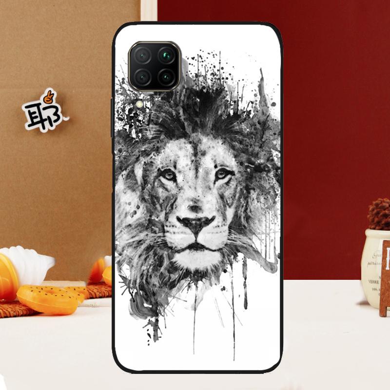 Ferocious Lion For Huawei Nova Y91 Y61 Y60 Y70 Y72 Y73 Y90 12i 11i 3i 7i 8i 9 10 SE P20 P40 P30 Lite Case