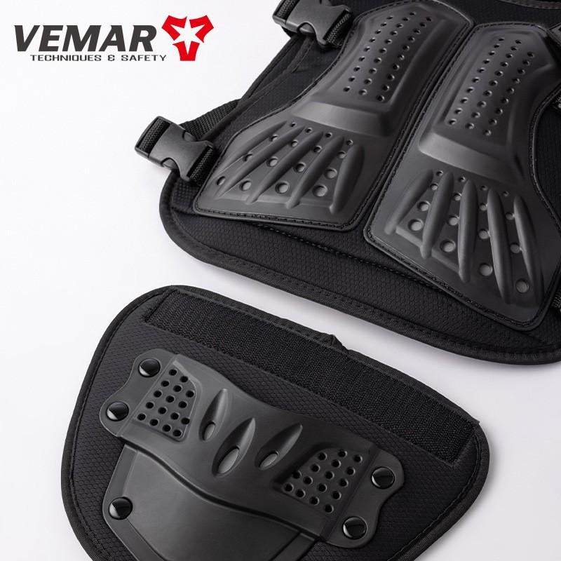 Kids Motorcycle Armor Vest Cycling Skateboarding Balance Bike Safety Gear Shock Absorbing Breathable Back Chest Protector