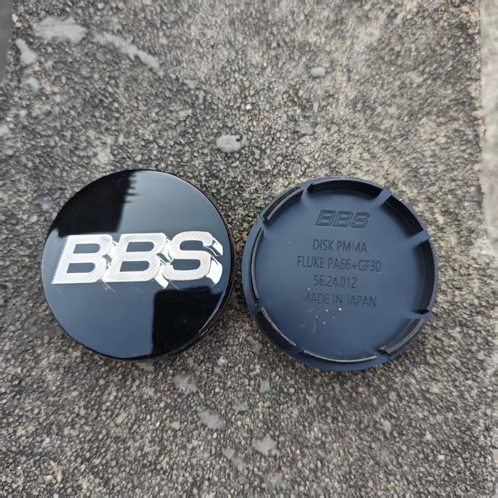 4pcs O.D.56mm for BBS Emblem Planar 55mm Stickers Car Wheel Center Hub Caps Acrylic Wheel Cover OEM 56.24.012