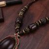 Landie Yunnan Tibetan Ethnic Style Bohemian Necklace Bead String Performance Pendant Accessories