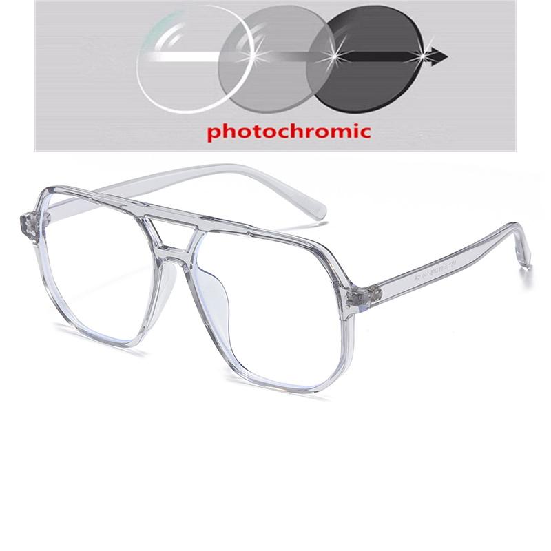 Feminine Polygon Anti Blue Rays Optical Myopia Eyeglasses  Student Nearsighted Glasses For Women Diopter 0 -0.5 -0.75 To -6