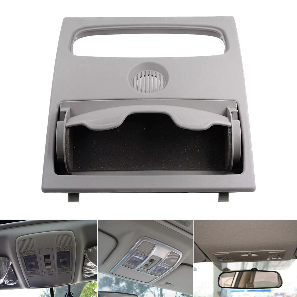easy installs Roof Lamp Spectacles Case Caps Vehicle Ceiling Lamp Glasses Compartment Cover Quick Installation for Vehicles