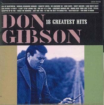 

CD DON GIBSON - Best Of Don Gibson COCB83226PROMO CURB DENON Japan Obi Country Used