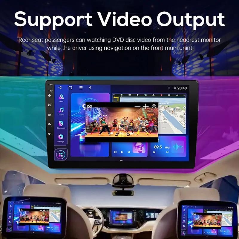 Universal 7/9/10 Inch Car Radio Wireless Apple Carplay And Wireless Android Auto  Multimedia Video Player Bluetooth Touch Screen