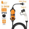 Feyree 32A 7KW Type2 EV Portable Charger 3.5KW 16A 1Phase EVSE Charging Box 11KW 16A 3Phase Car Charger for Electric Vehicle
