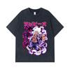 275 GSM Washed T-shirts 100% Cotton One Piece V28 Nika Print Unisex Heavy Cotton T Shirt