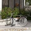 Vertical and Horizontal Bike Rack Bicycle, Storage Stand with Adjustable Hooks, for 24"-29" Wheels, 700c Bike