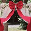 Giant 190cm Satin Ribbon Bow Decorations Extra Large Pink Red Bow for Christmas Wedding Big Bow for Room Wall Party Home Decor