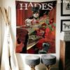 Game Characters of Hades Wall Hanging Printed Fabric Blanket Decorative Tapestries for Bedroom Living Room Home Decor