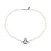 VIVIENNE WESTWOOD Brass Necklaces Women's Silver 6301011G02P308P308