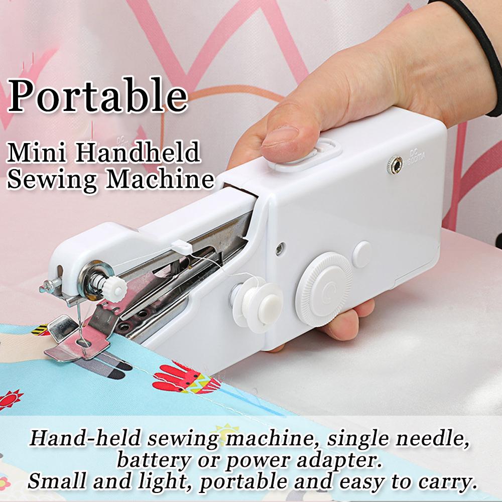 Mini mașină de cusut manuală portabilă de uz casnic fără fir Set de cusături electrice pentru reparație rapidă a hainelor Instrumente de lucru manual