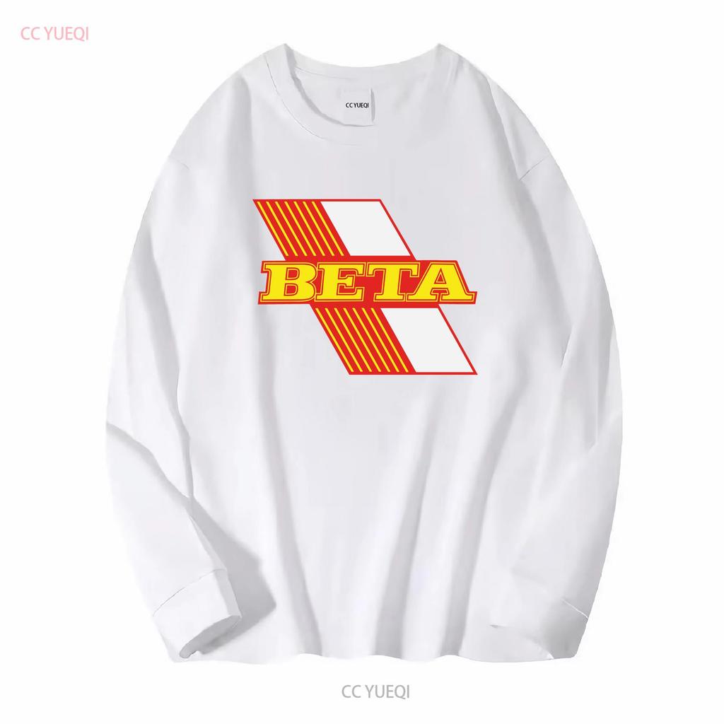 Beta Motorcycle Enduro RR Retro Italian MX Trial T Shirt Style Long or Short Sleeves Vintage Washed Streetwear Homme Breathable