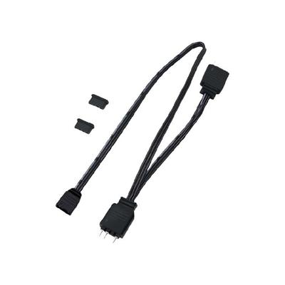 ARGB Controller Cable 5V 3Pin ARGB Controller Adapter ARGB Remote Controller for PC Fan Cooling Fan Light Strips