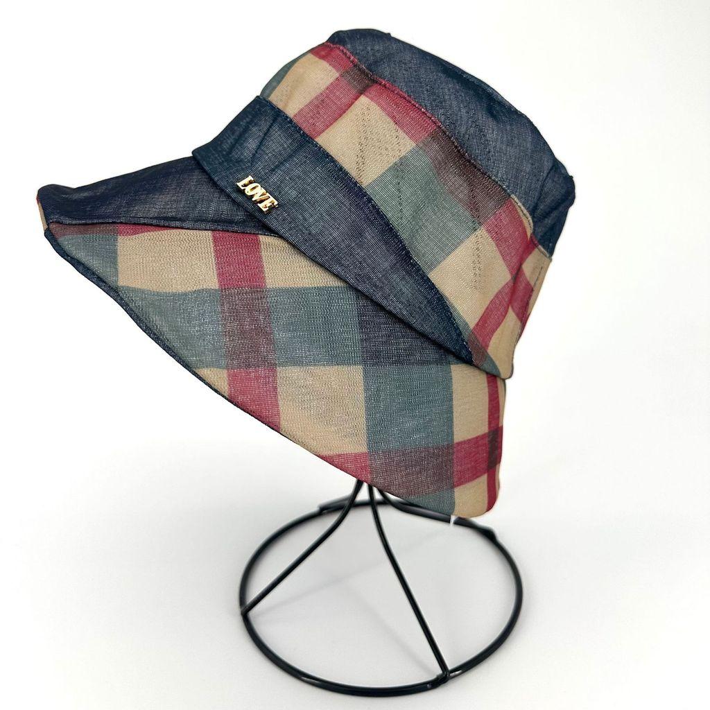 Mom Style Summer Cotton Fisherman Hat With Wide Brim For Outdoor Sun Protection