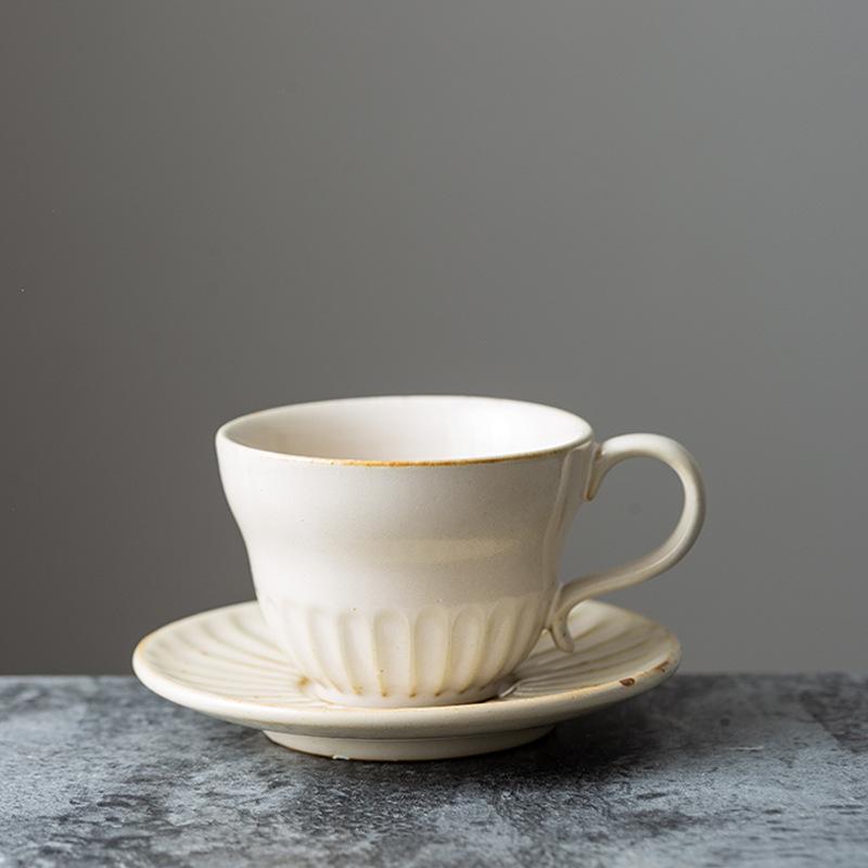 

Water cup retro kiln change coffee cup ins wind milk cup home gift ceramic tide ins style 150 світло-жовтого кольору
