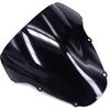 WYNMOTO Motorcycle Double Bubble Windshield Windscreen Fit for Honda CBR929RR 2000-2001 CBR900RR 00 01 Black