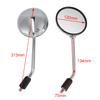 Set of 2 Chrome Mirrors M10 For Honda CB750F CB750K CB750L CB900F 1979-1982