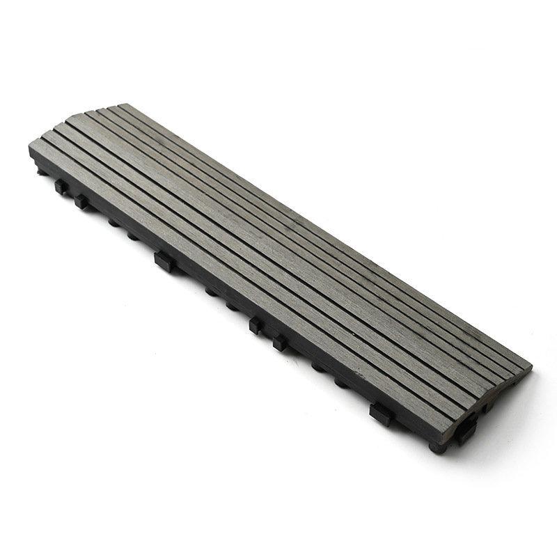 Wasserdichte, wartungsfreie WPC-Terrassendielen für Terrassen, Gärten und Balkone - Selbstverlegend und korrosionsbeständig
