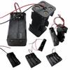 4-Position AA Battery Holder with Leads, Compatible with 1, 2, or 3 Cells.