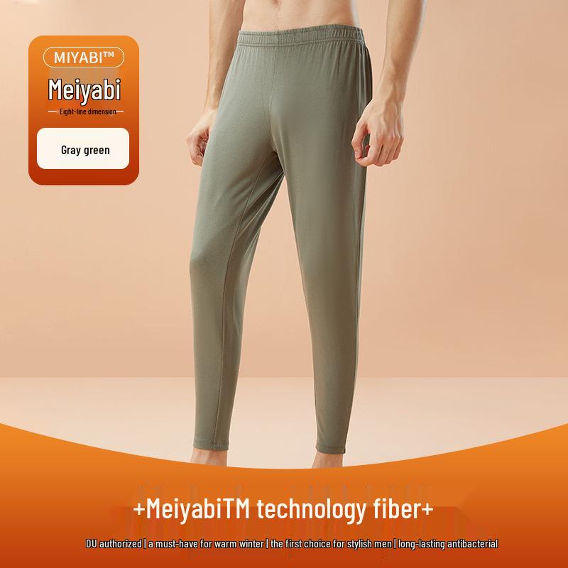 

Мужское термобелье Aoweizi: Имбирный Tencel Meiyabi, утолщенный, для осени/зимы - модель B6931. XXL