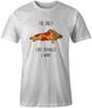 The Only Love Triangle I Want Pizza Funny Food Style Womens Fashion T-Shirt