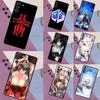 Azur Lane Game Funda For Samsung Galaxy S24 S23 S22 Ultra S20 S21 FE S8 S9 S10 Plus Note 10 20 Ultra Case