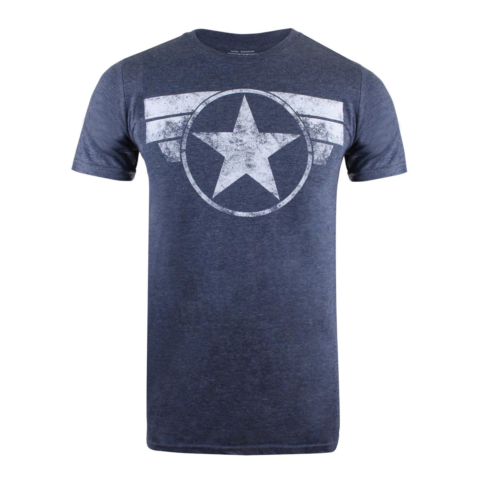 Marvel Comics Navy Heather T-Shirt 3XL
