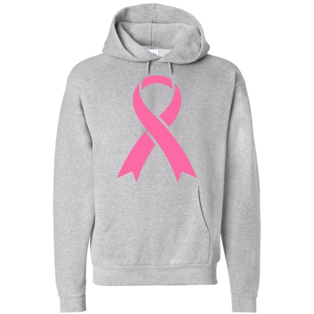 Breast Cancer Hoodie Pink Ribbon Hooded Sweatshirt Breast Cancer Awareness Hoodie Autumn and Winter Sportswear