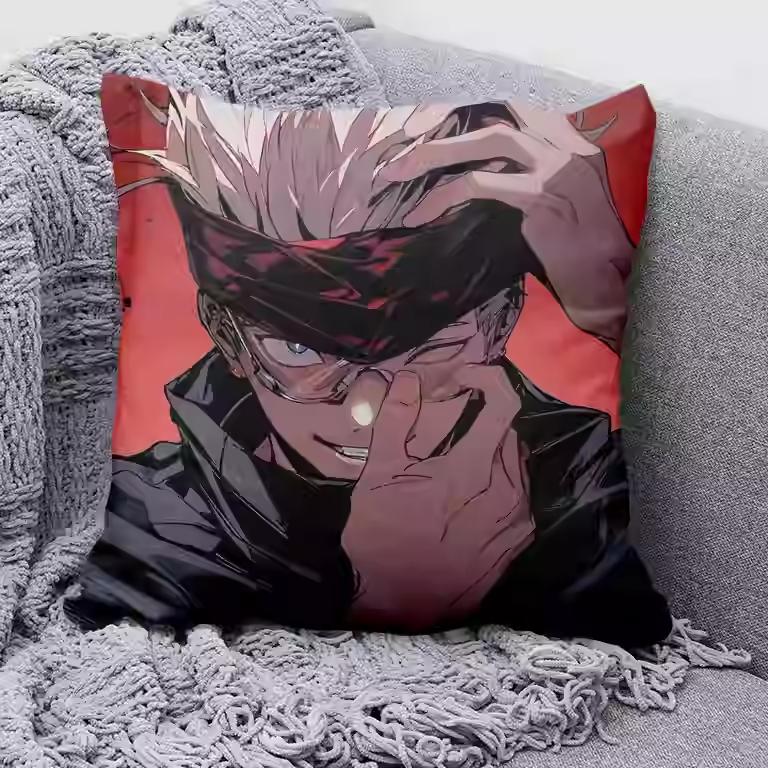 Anime Jujutsu Kaisen Gojo Satoru Collage Manga Understanding Pillow Animation Anime Cushion Cover Multiple Size Body Pillow Case