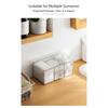 Transparents Desktop Organizers Box Desktop Storage Rack for Pills Cards Makeup and Office Supply