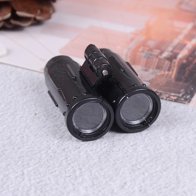 Miniature Dollhouse Binocular Telescope Educational Model Toys Gift
