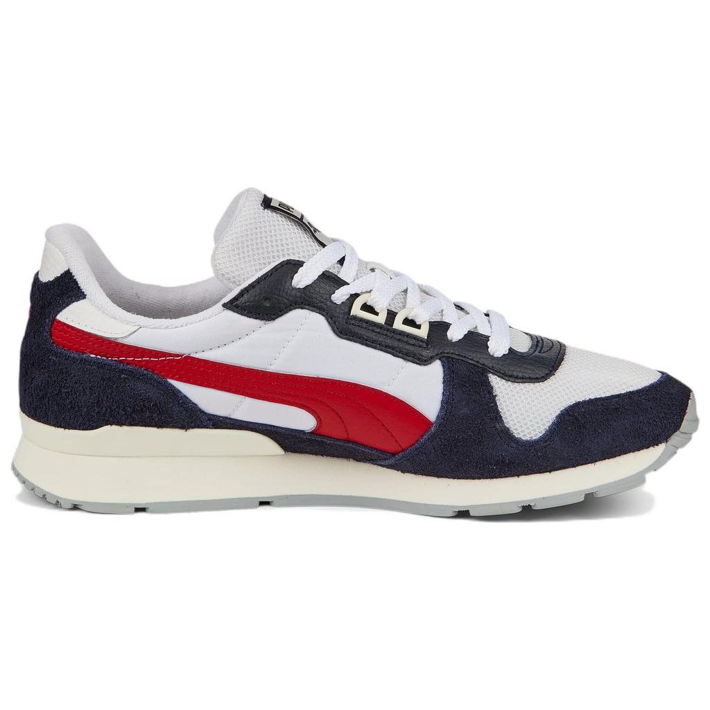 Puma Rx 737 Nové Vintage Látkové Trendy Všestranné Sportovní Nízké Lifestylové Boty Unisex Tenisky Bílé Modré Červené 387573-02