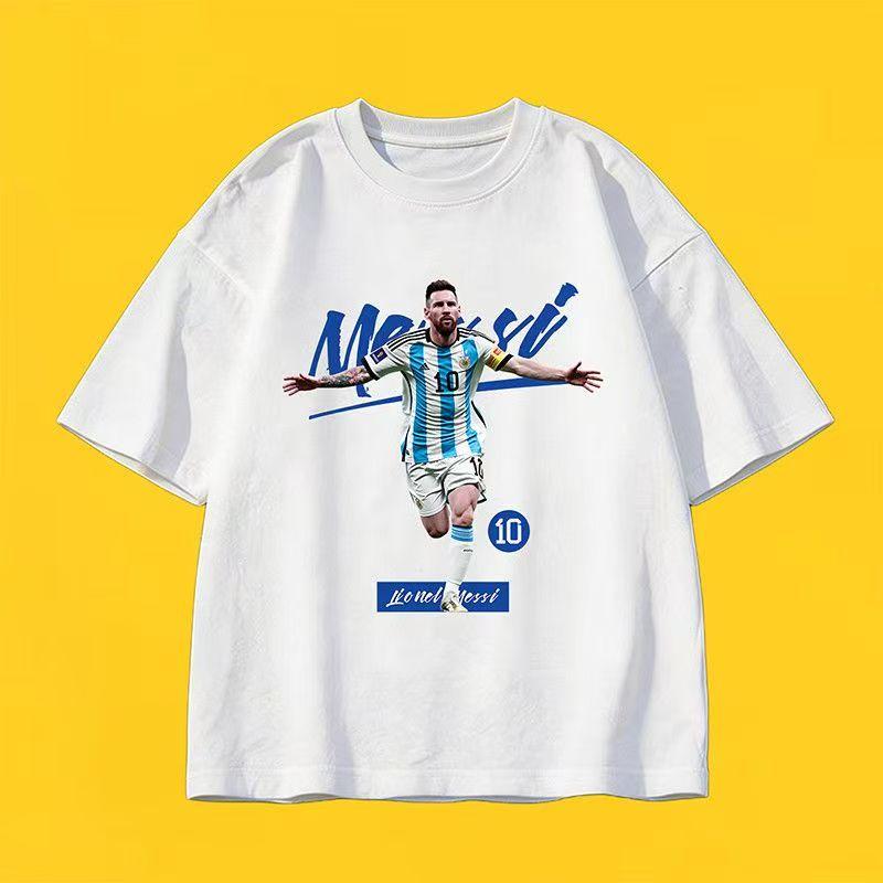 2026 Messi World Cup Loose-Fit Ice Silk Casual Short-Sleeve T-Shirt S