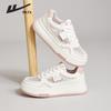 Pink Board Shoes Single Mesh Breathable Women's Shoes Lightweight and Versatile Casual Shoes Sports Shoes Platform White Shoes