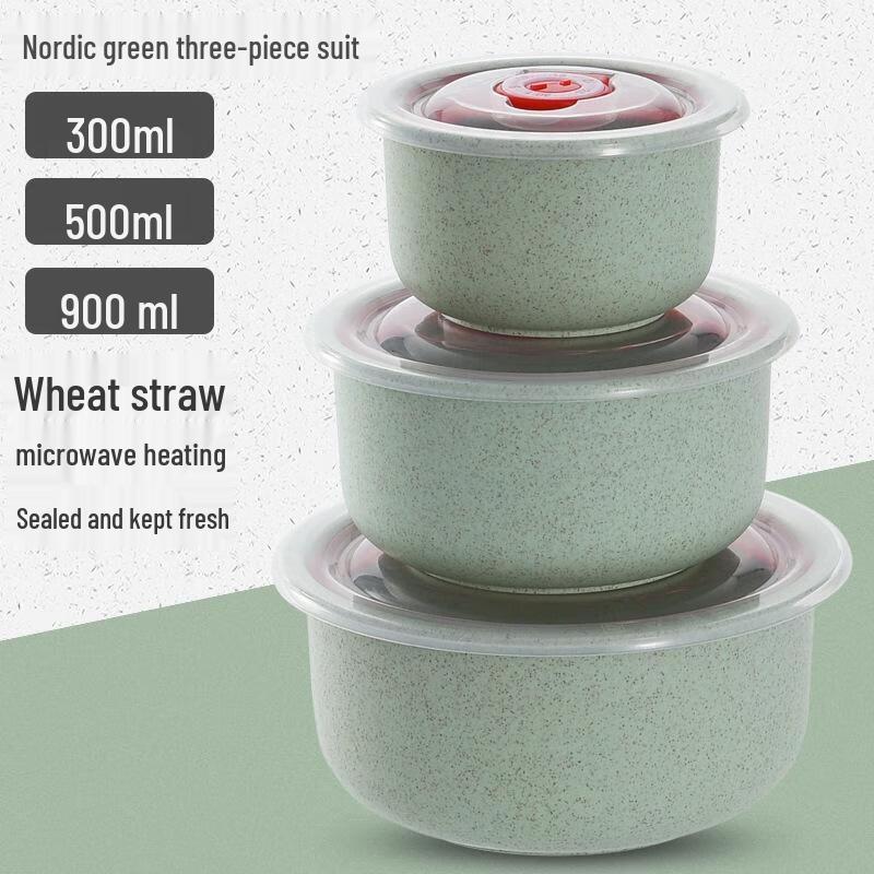 Guraide Wheat Straw Food Storage Set
