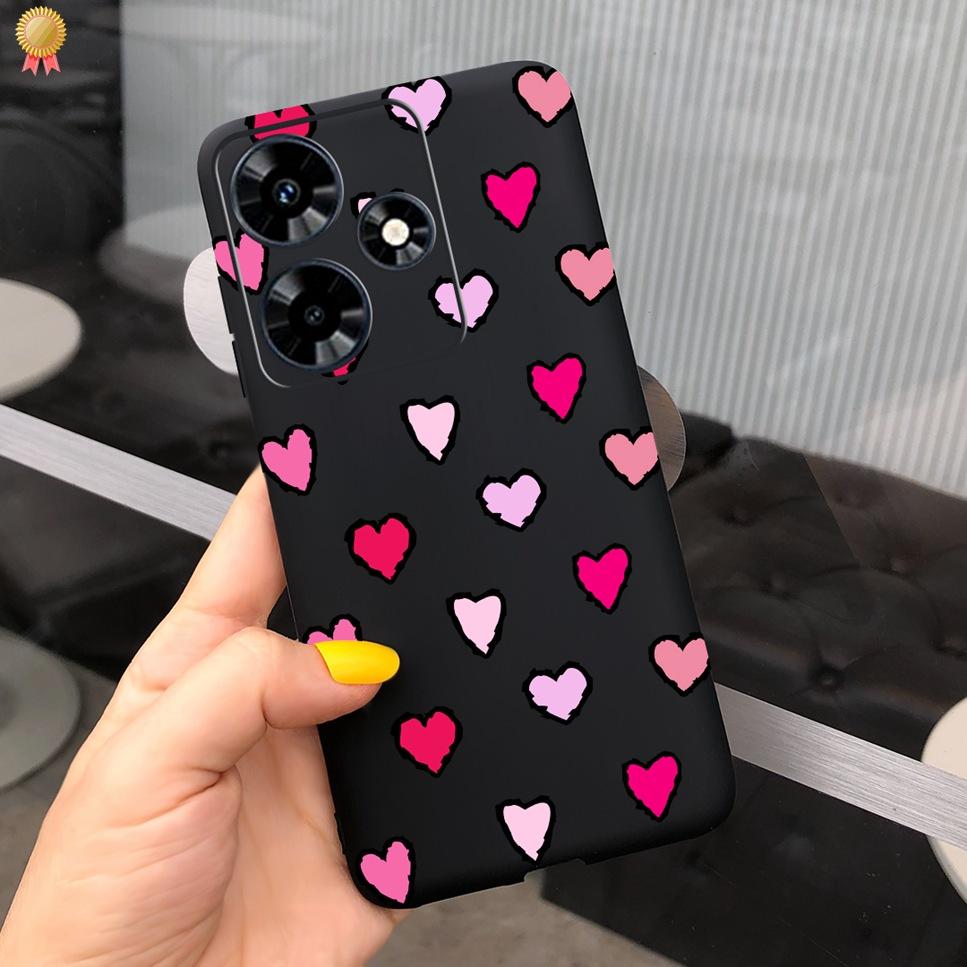 For Infinix Hot 30 Play 30i 4G Case Cute Astronaut Painted TPU Silicone Shockproof Cover For Infinix Hot 30 Play 30i Phone Case
