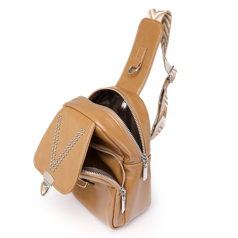 Women's Crossbody Bag Shoulder Bag Water-repellent PU Chest Bag