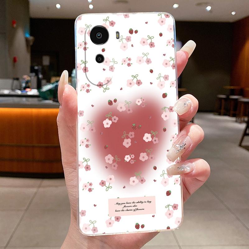 For Xiaomi Redmi A7 Pro 2026 Phone Case Clear Luxury Fashion Butterfly Flowers Soft TPU Casing for Redmi A7 Pro A7Pro Back Cover