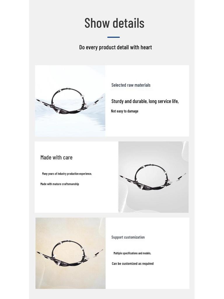 Rear Brake Cable for Dongfeng Fengxing CM5J-3508030/40